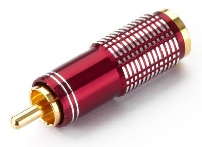 Monacor T-716G RT Wtyk nakablowy RCA